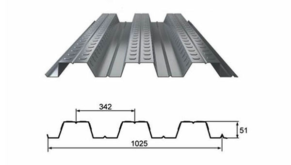 YX51-342-1025压型钢板