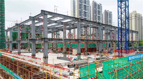 湛江公租房首次钢结构装配式建造